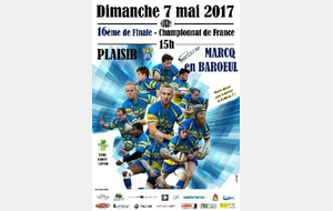 FEDERALE 3 - PLAISIR - MARCQ EN BAROEUL