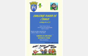 Challenge PLAISIR DE L'OVALIE U12