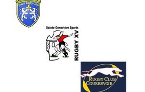 RENCONTRES U8- U10 -U12  PLAISIR - STE GENEVIEVE DES BOIS - COURBEVOIE