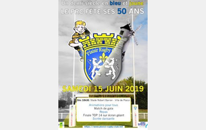 50 ANS DU PLAISIR RUGBY CLUB - 1/2 SIECLE EN JAUNE ET BLEU 