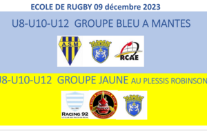 M8/M10/M12 - Groupe JAUNE RENCONTRES PLAISIR RACING PLESSIS et ROC HOUILLES
