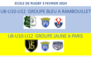 M8/M10/M12 - Groupe JAUNE - PARIS XV -ACHERES - PLAISIR