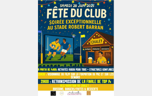 28 JUIN 2025 - Fête du PLAISIR RUGBY CLUB
