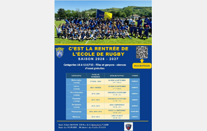 REPRISE DES ENTRAINEMENTS U14