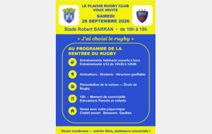 RENTREE DU RUGBY