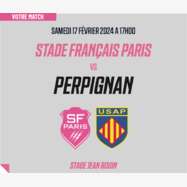 Assistez au match SFP vs Perpignan !