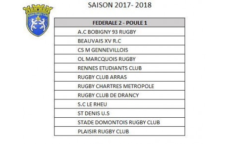 Seniors - Fédérale 2 