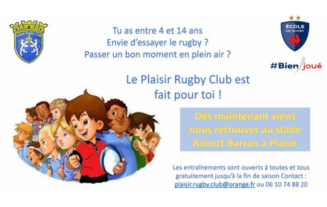 Ecole de Rugby Fin de saison
