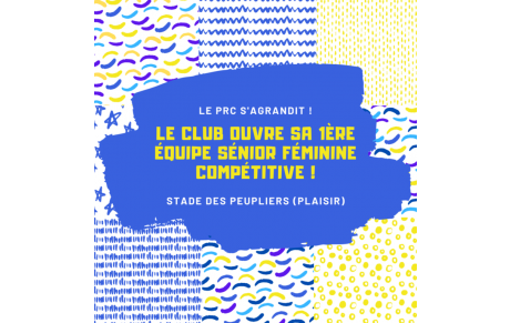Une équipe Senior féminine voit le jour !