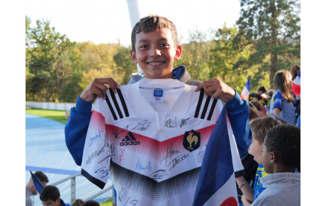 Entrainement des bleus à Marcoussis !